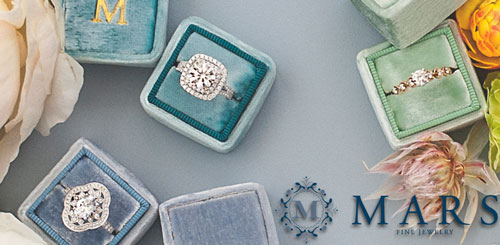 Mars Jewelry engagement and wedding jewelry for available at Medawar