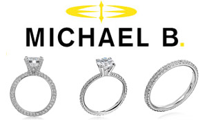 Michael B, Engagement and Wedding Rings available at Medawar